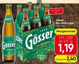 Spar Gösser Bio-Stoff Lager Angebot