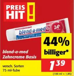 Nah&Frisch blend-a-med Zahncreme Basis Angebot