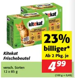 Nah&Frisch Kitekat Frischebeutel Angebot