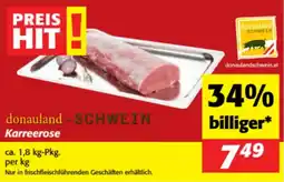 Nah&Frisch donauland-SCHWEIN Karreerose Angebot