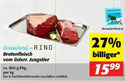 Nah&Frisch donauland-RIND Bratenfleisch Angebot