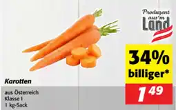 Nah&Frisch Karotten Produzent aus'm Land Angebot