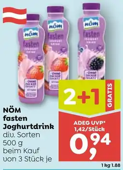 ADEG NÖM fasten Joghurtdrink Angebot