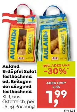 ADEG Auland Erdäpfel Salat festkochend Angebot