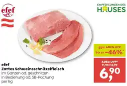 ADEG efef Zartes Schweinsschnitzelfleisch Angebot