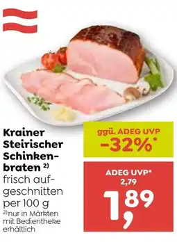 ADEG Krainer Steirischer Schinkenbraten Angebot