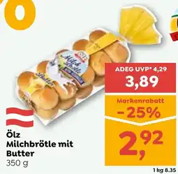 ADEG Ölz Milchbrötle mit Butter Angebot