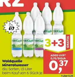 ADEG Waldquelle Mineralwasser Angebot