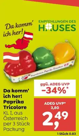 ADEG Paprika Tricolore Angebot