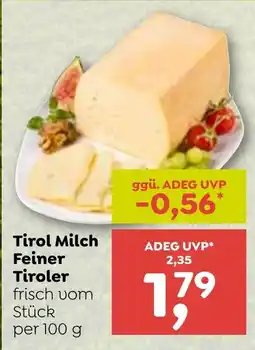 ADEG Tirol Milch Feiner Tiroler Angebot