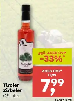 ADEG Tiroler Zirbeler Angebot