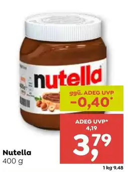 ADEG Nutella Angebot