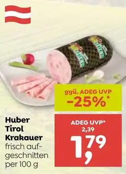 ADEG Huber Tirol Krakauer Angebot