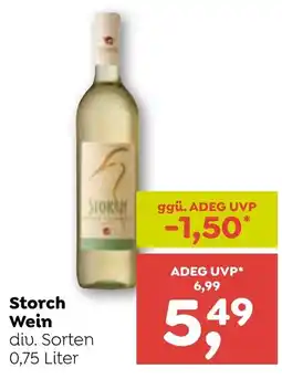 ADEG Storch Wein Angebot