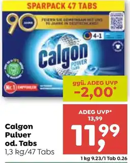 ADEG Calgon Pulver od. Tabs Angebot