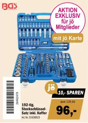BGS 192-tlg. Steckschlüssel-Satz inkl. Koffer