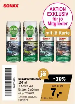 Forstinger SONAX KlimaPowerCleaner Angebot