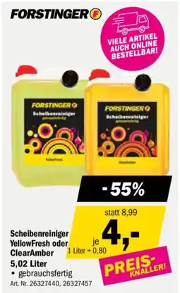 Forstinger Forstinger Scheibenreiniger Angebot