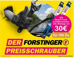 Forstinger Bosch Frontscheibenwischer Angebot
