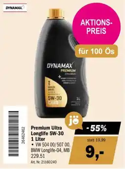 Forstinger Dynamax Premium Ultra Longlife 5W-30 Angebot