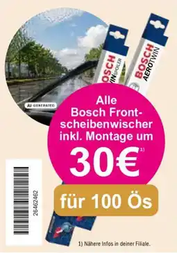 Forstinger Bosch Frontscheibenwischer Angebot