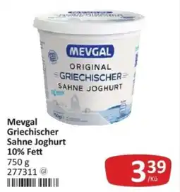 Kastner Mevgal Griechischer Sahne Joghurt Angebot