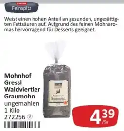 Kastner Mohnhof Gressl Waldviertler Graumohn Angebot