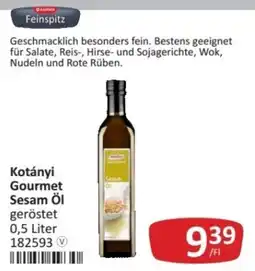 Kastner Kotányi Gourmet Sesam Öl Angebot