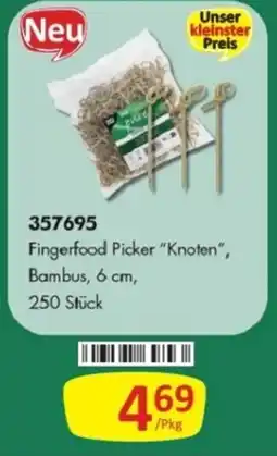 Kastner Fingerfood Picker "Knoten", Bambus Angebot