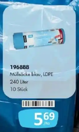 Kastner Müllsäcke blau Angebot
