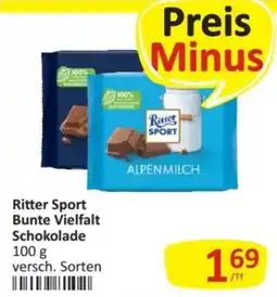 Kastner Ritter Sport Bunte Vielfalt Schokolade Angebot