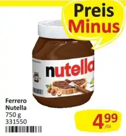 Kastner Ferrero Nutella Angebot