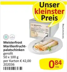 Kastner Meisterfrost Marillenfruchtpalatschinken gerollt Angebot