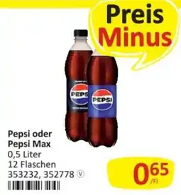 Kastner Pepsi oder Pepsi Max Angebot
