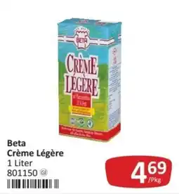 Kastner Beta Crème Légère Angebot