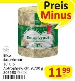 Kastner Efko Sauerkraut Angebot
