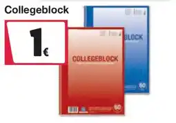 Woolworth Collegeblock Angebot