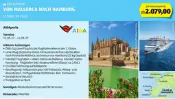 Hofer Kreuzfahrt von mallorca nach hamburg Angebot