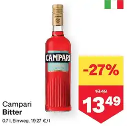 MPreis Campari Bitter Angebot