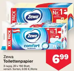MPreis Zewa Toilettenpapier Angebot
