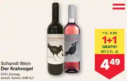 MPreis Schandl Wein Der Krahvogel Angebot