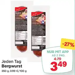 MPreis Jeden Tag Bergwurst Angebot