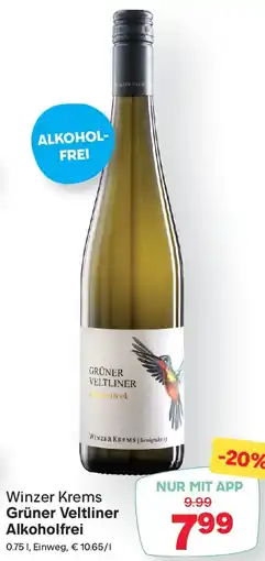 MPreis Winzer Krems Grüner Veltliner Alkoholfrei Angebot