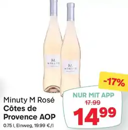 MPreis Minuty M Rosé Côtes de Provence AOP Angebot