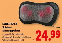 Lidl SENSIPLAST Shiatsu- Massagepolster Angebot