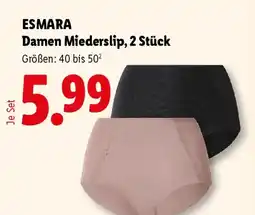 Lidl ESMARA Damen Miederslip, 2 Stück Angebot