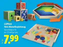 Lidl LUPILU Holz Motorikspielzeug Angebot