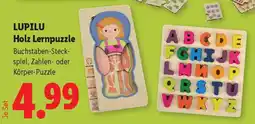 Lidl LUPILU Holz Lernpuzzle Angebot