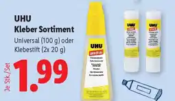 Lidl UHU Kleber Sortiment Angebot