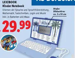 Lidl LEXIBOOK Kinder Notebook Angebot